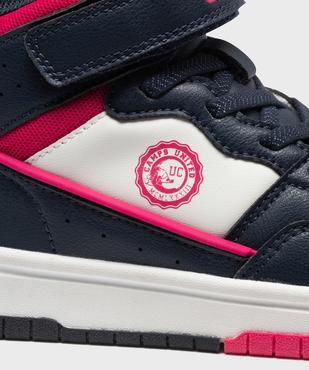 Baskets mid-cut à lacets élastiques et scratch fille - Camps United vue6 - CAMPS GEMO FOR GOOD - GEMO