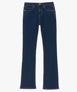 Jean femme coupe Bootcut stretch vue3 - GEMO 4G FEMME - GEMO