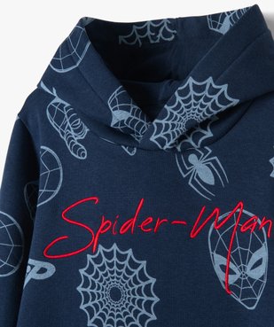 Sweat à capuche en molleton doux et imprimé garçon - Spiderman vue2 - SPIDERMAN - GEMO