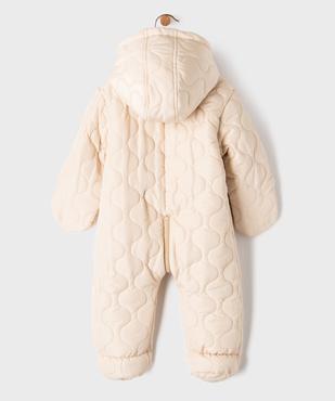 Combinaison pilote matelassée bébé vue4 - GEMO(BB COUCHE) - GEMO