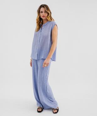 Blouse sans manches coupe oversize femme vue4 - GEMO(FEMME PAP) - GEMO