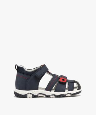 Chaussures ouvertes fermeture scratch garçon - Buggy vue1 - BUGGY - GEMO