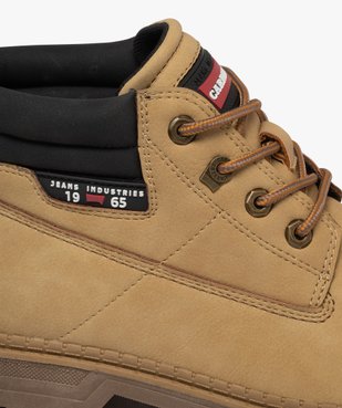 Boots homme casual à lacets et col matelassé - Carrera vue7 - CARRERA - GEMO