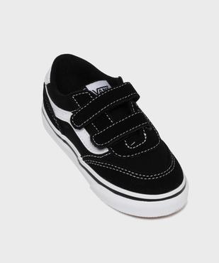 Baskets basses en cuir suédé et textile Brooklyn bébé fille - Vans vue5 - VANS - GEMO