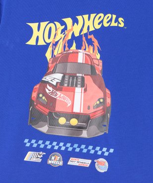 Tee-shirt à manches courtes motif voiture de course garçon - Hot Wheels vue2 - HOT WHEELS - GEMO