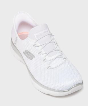 Baskets en mesh faciles à enfiler femme Slip ins Summits - Skechers vue5 - SKECHERS - GEMO