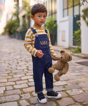 Ensemble 2 pièces bébé garçon salopette et tee-shirt - LuluCastagnette vue6 - LULU CASTAGNETTE GEMO FOR GOOD - GEMO