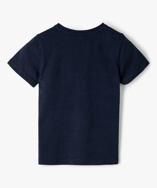 Tee-shirt garçon à manches courtes imprimé Avengers - Marvel vue3 - MARVEL DTR - GEMO