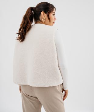 Gilet sans manches réversible femme grande taille vue5 - GEMO 4G GT - GEMO