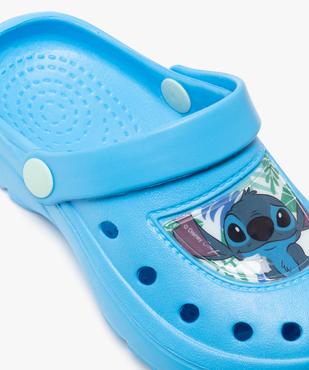Sabots souples à bride talon et semelle épaisse Stitch fille - Disney vue6 - LILO & STITCH - GEMO