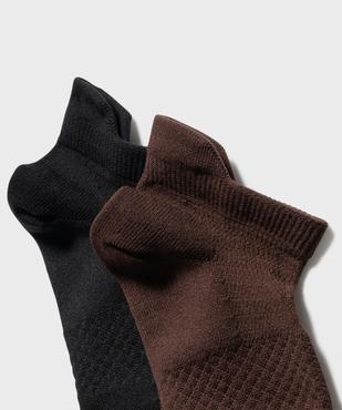 Chaussettes de sport basses avec tige de maintien femme (lot de 2 paires) vue2 - GEMO(HOMWR FEM) - GEMO