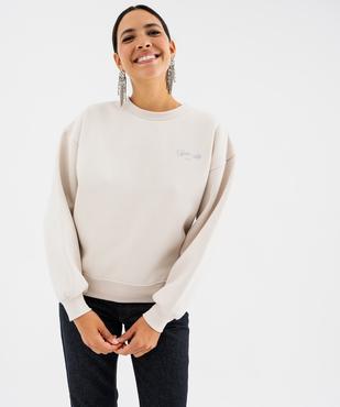 Sweat de Noël femme vue1 - GEMO 4G FEMME - GEMO