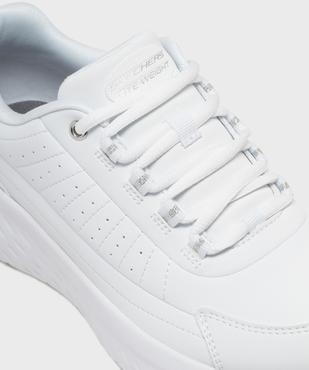 Baskets ultra légères à lacets femme - Skechers  vue6 - SKECHERS - GEMO