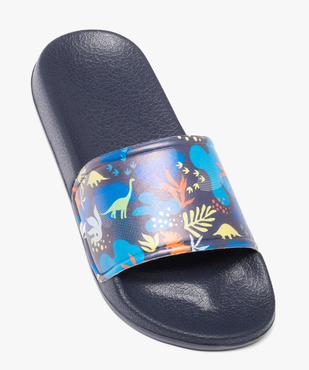 Mules de piscine garçon imprimées dinosaures vue5 - GEMO (ENFANT) - GEMO