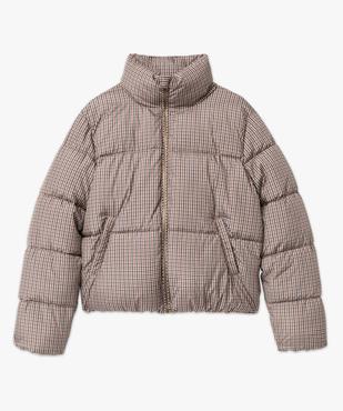 Blouson matelassé avec col montant coupe courte femme vue4 - PREMIER PRIX BY GEMO - GEMO