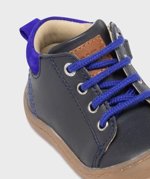 Chaussures premiers pas en cuir bébé garçon - NA! vue6 - NA! GEMO FOR GOOD - GEMO
