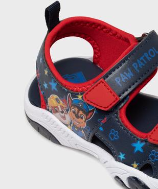Sandales sport garçon à double scratch imprimées - La Pat'Patrouille vue6 - PAT PATROUILLE - GEMO