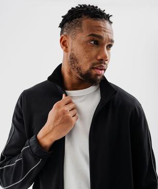 Sweat de sport zippé avec liserés réfléchissants homme vue2 - GEMO 4G HOMME - GEMO