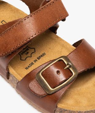 Sandales bébé garçon avec brides en cuir - Na! vue6 - NA! - GEMO