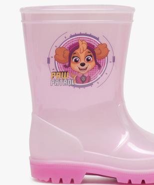 Bottes de pluie fille irisées - Pat’ Patrouille vue6 - PAT PATROUILLE - GEMO