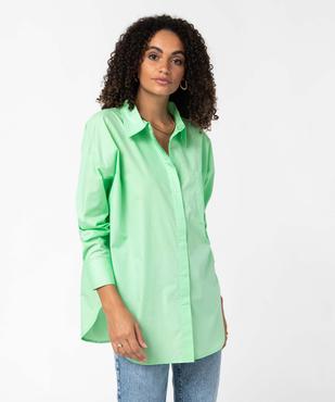 Chemise femme coupe oversize avec poche poitrine vue1 - GEMO(FEMME PAP) - GEMO