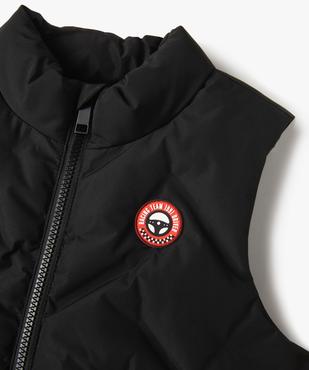 Blouson sans manches matelassé avec col montant garçon vue3 - GEMO 4G GARCON - GEMO