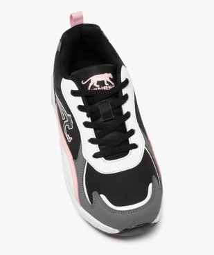 Baskets fille légères et colorées à lacets – Airness Angela vue5 - AIRNESS - GEMO