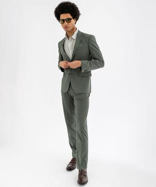 Pantalon de costume en maille fluide et extensible homme vue4 - GEMO 4G HOMME - GEMO