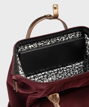 Sac à dos spécial ordinateur avec touches métallisées femme vue6 - GEMO (ACCESS) - GEMO
