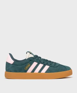 Baskets en cuir VL Court 3.0 femme - Adidas vue1 - ADIDAS - GEMO