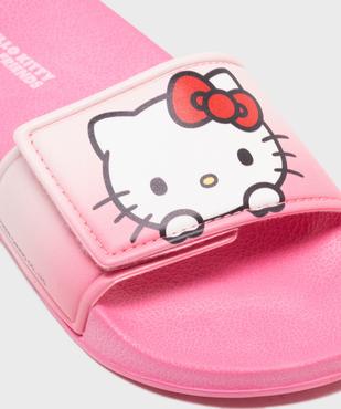 Mules de piscine à scratch à motif chaton fille - Hello Kitty vue6 - HELLO KITTY - GEMO