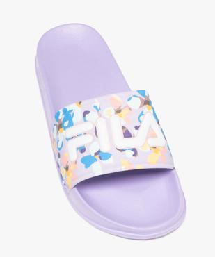 Mules de piscine à large bride imprimée femme - FILA vue5 - FILA - GEMO