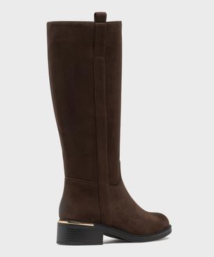 Bottes montantes plates femme - Valentina Baldano vue4 - VALENTINA BALDA - GEMO
