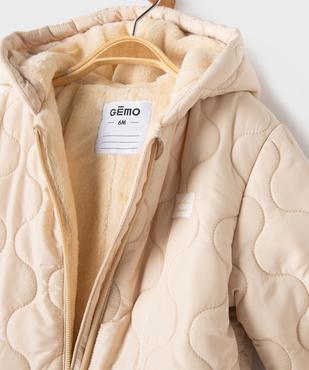 Combinaison pilote matelassée bébé vue3 - GEMO(BB COUCHE) - GEMO