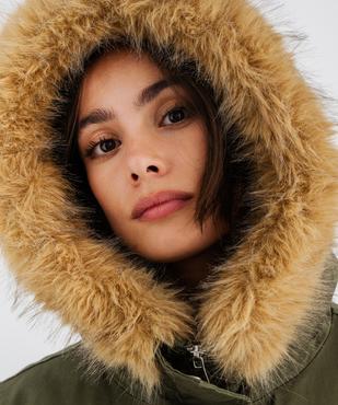 Parka à capuche doublée femme vue4 - GEMO(FEMME PAP) - GEMO