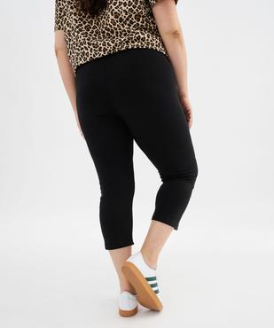Legging uni longueur 7/8ème femme grande taille vue9 - GEMO 4G GT - GEMO