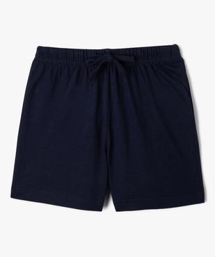 Pyjashort avec motif drapeau garçon - LuluCastagnette vue3 - LULUCASTAGNETTE - GEMO