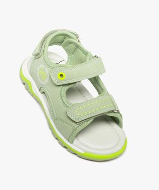 Sandales sport à brides scratch bébé garçon vue5 - BUGGY GEMO FOR GOOD - GEMO