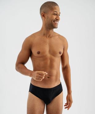 Slip en coton stretch à taille élastiquée homme (lot de 3) vue8 - GEMO 4G HOMME - GEMO