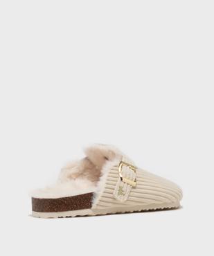Chaussons mules avec doublure chaude femme - LuluCastagnette vue1 - LULUCASTAGNETTE - GEMO