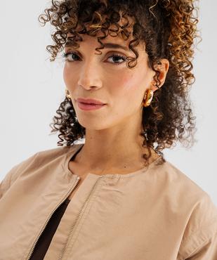 Blouson léger à manches amovibles femme vue2 - GEMO(FEMME PAP) - GEMO