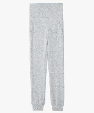Pantalon de grossesse jogger en maille douce vue4 - GEMO (MATER) - GEMO