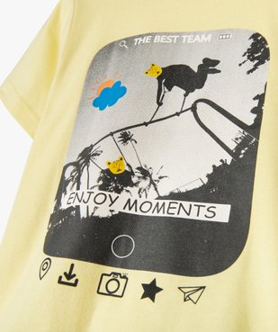 Pyjashort garçon à manches courtes avec motif balançoire vue2 - GEMO (ENFANT) - GEMO