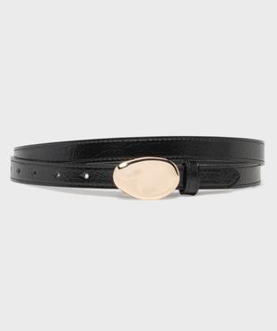 Ceinture fine vernie femme vue1 - GEMO (ACCESS) - GEMO