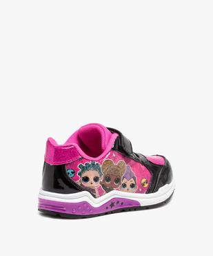 Baskets fille bicolores avec semelle clignotante – LOL vue4 - LOL - GEMO