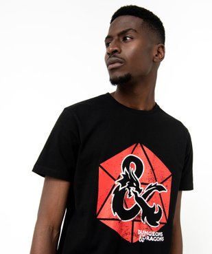 Tee-shirt manches courtes imprimé homme - Donjons & Dragons vue1 - DONJONS&DRAGONS - GEMO