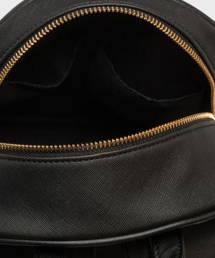 Sac à dos avec détails métalliques femme vue3 - GEMO (ACCESS) - GEMO