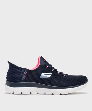 Baskets en mesh faciles à enfiler femme Slip ins Summits - Skechers vue1 - SKECHERS - GEMO