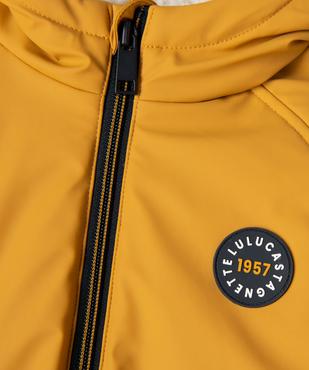 Imperméable à capuche doublée fourrure imitation garçon - LuluCastagnette vue4 - LULUCASTAGNETTE - GEMO