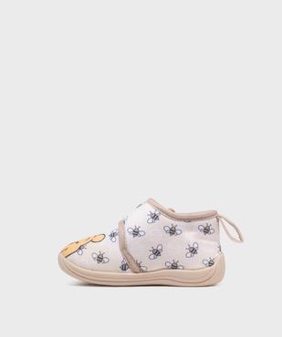 Chaussons à scratch motifs abeilles et ourson bébé - Winnie l’ourson vue3 - WINNIE - GEMO